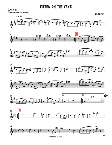 Kitten On The Keys (arr. Kirk Schmidt)