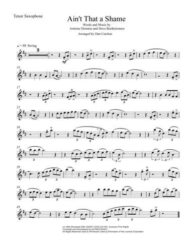 Ain't That A Shame (arr. Dan Cutchen)