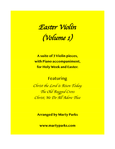 Easter Violin (Volume 1) (arr. Marty Parks)