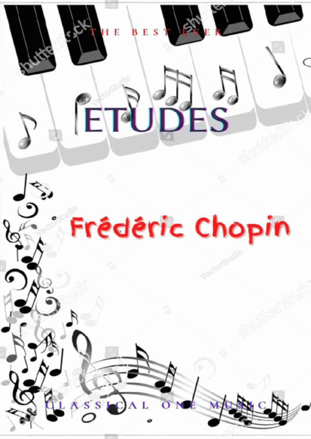 Chopin - Etude Op. 25, No. 6 in G-sharp minor for piano solo (arr. MPS)