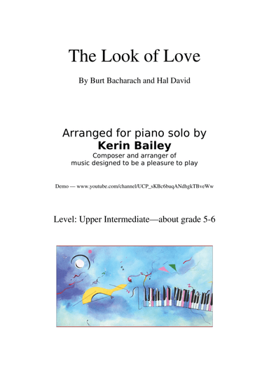 The Look Of Love (arr. Kerin Bailey)
