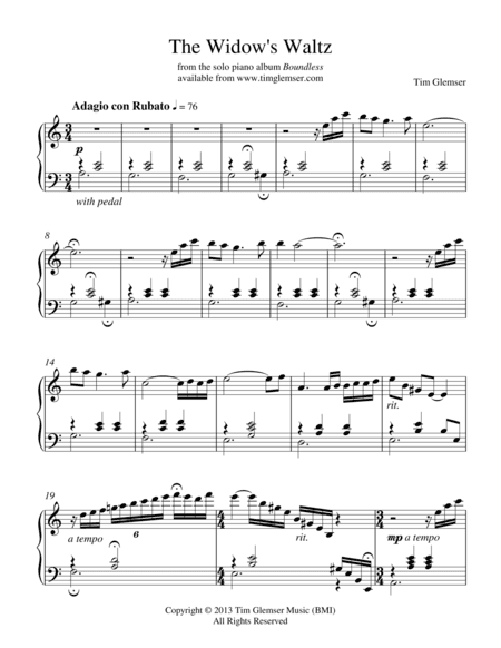 The Widow's Waltz