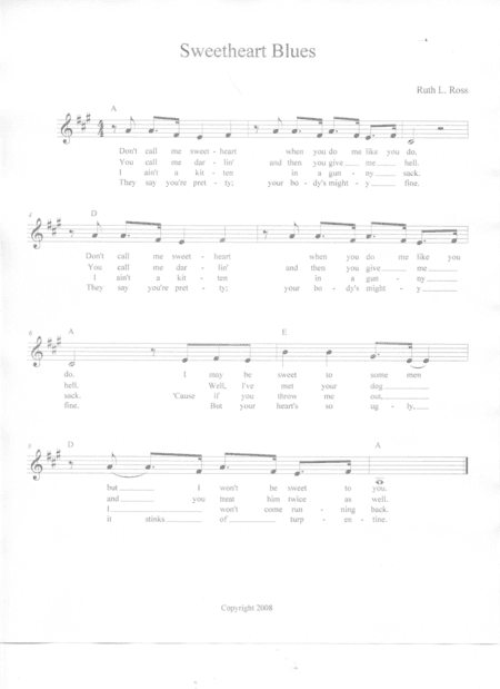 Sweetheart Blues