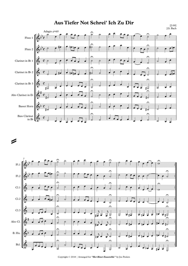 Aus tiefer Not - J.S. Bach (arr. Jope)
