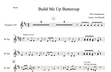 Build Me Up, Buttercup (arr. Ian Harrah)