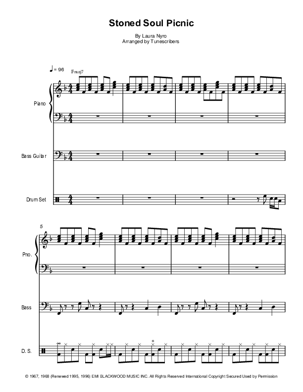 Stoned Soul Picnic (arr. Tunescribers)