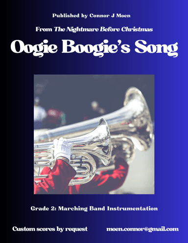 Oogie Boogie's Song (arr. Connor Moen)