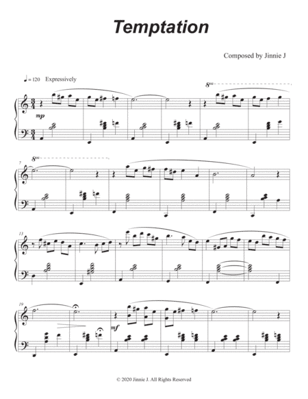 Temptation (Original Piano Composition)