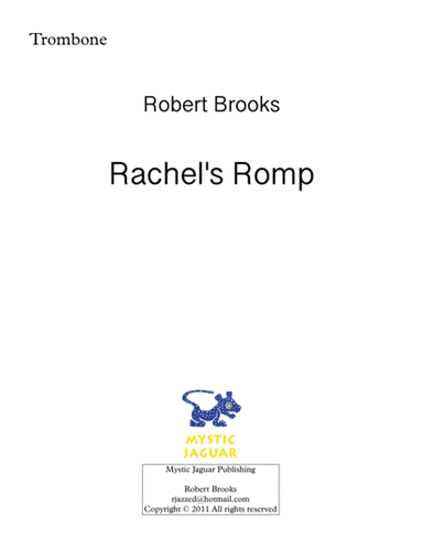 Rachel's Romp for Trombone