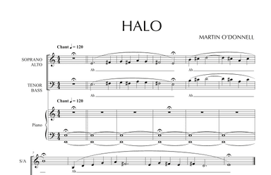 Halo (arr. Lucas Waldin)