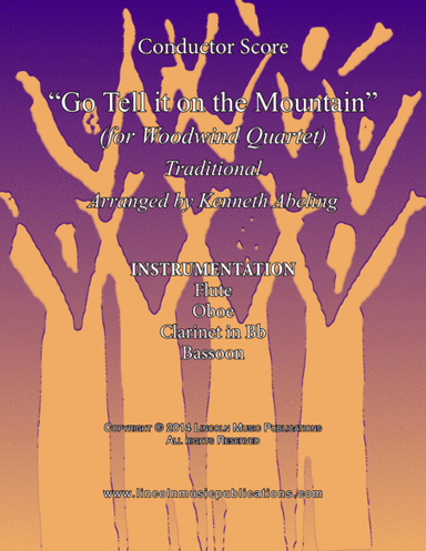 Go Tell it on the Mountain (for Woodwind Quartet) (arr. Kenneth Abeling)