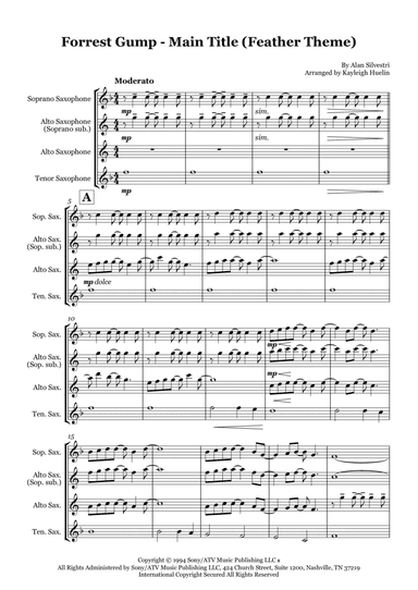Forrest Gump - Main Title (feather Theme) (arr. Kayleigh Huelin)