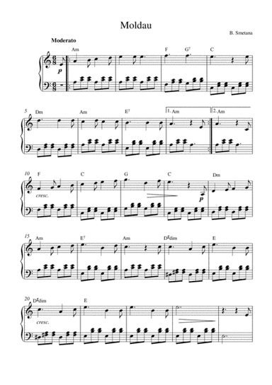 Moldau (arr. Kaiserin Rebecca)