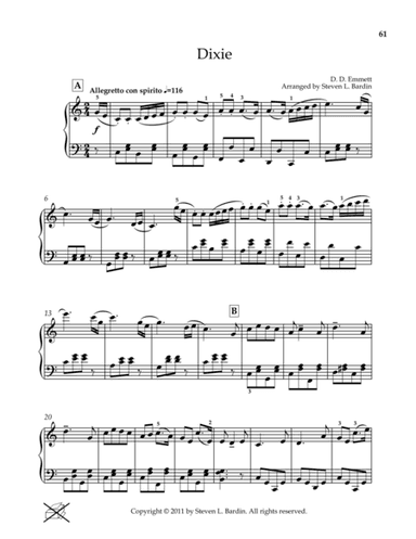Dixie (arr. Steven L. Bardin)