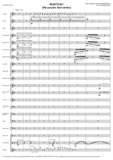 Theme From "bewitched" (arr. Yves Bouillot)