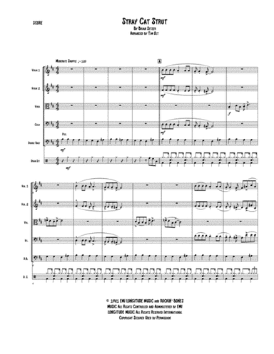 Stray Cat Strut (arr. Tim Olt)