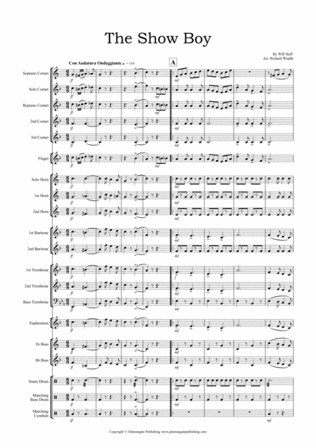 The Show Boy (arr. Richard Windle)