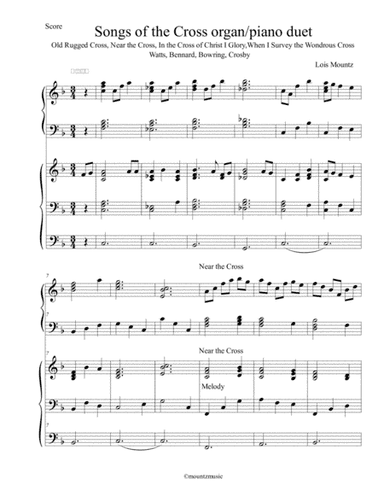 Songs of the Cross Organ/Piano Duet (arr. Lois Mountz)