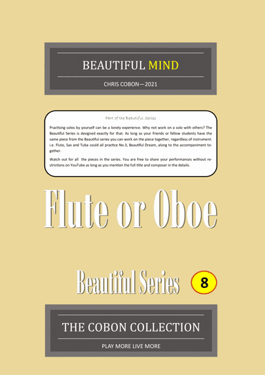 No.8 Beautiful Mind (Flute or Oboe)