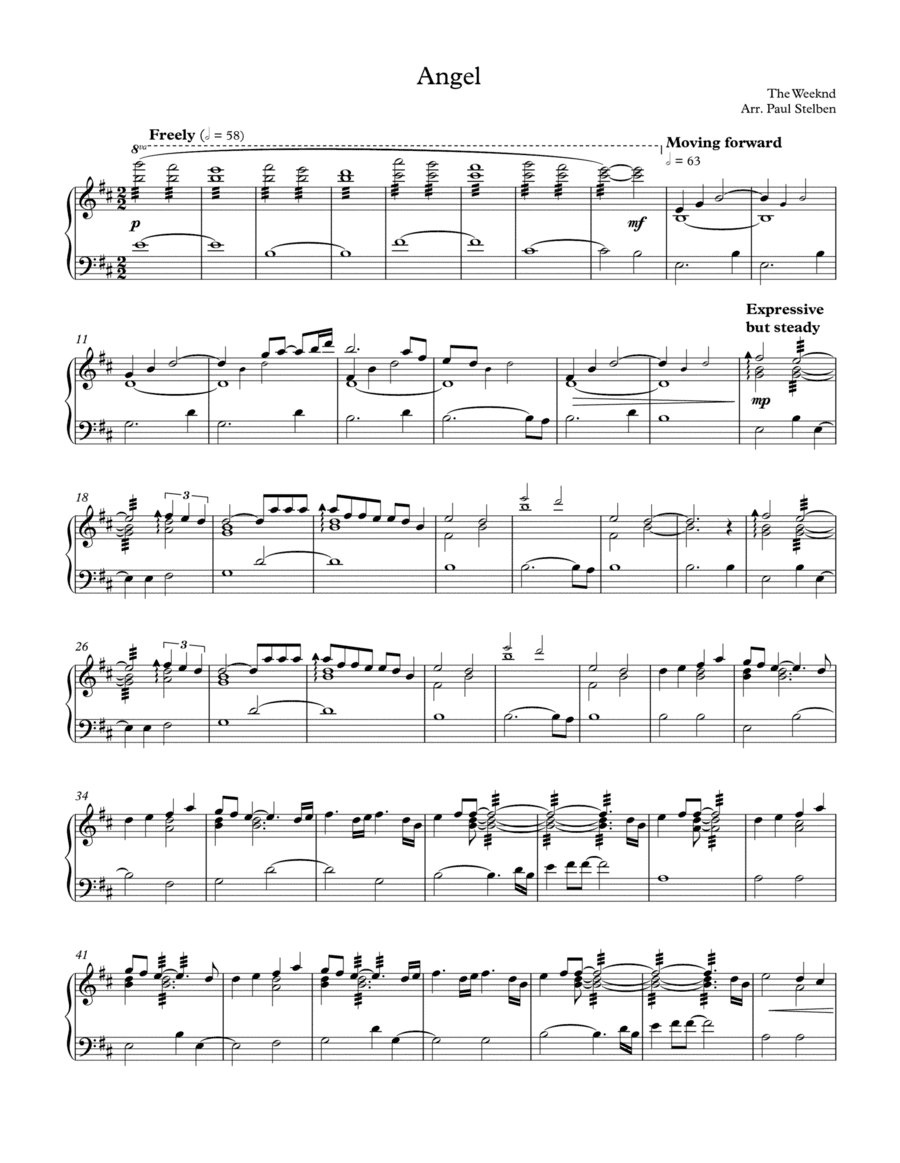 Angel (arr. Paul Stelben)