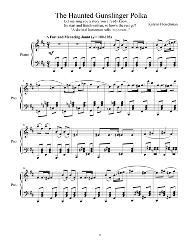 The Haunted Gunslinger Polka