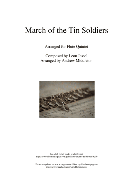 March of the Tin Soldiers arranged for Flute Quintet (arr. Andrew Middleton)
