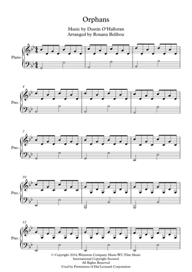Orphans (arr. Roxana Belibou)