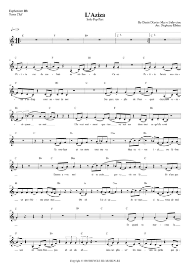 L' Aziza (arr. Stephane ELSINY)