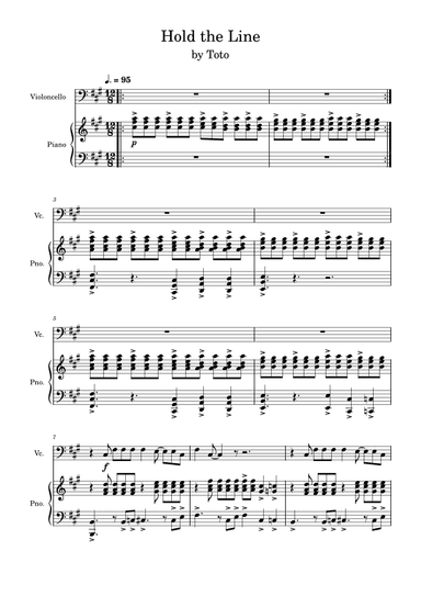 Hold The Line (arr. Anya Alston)