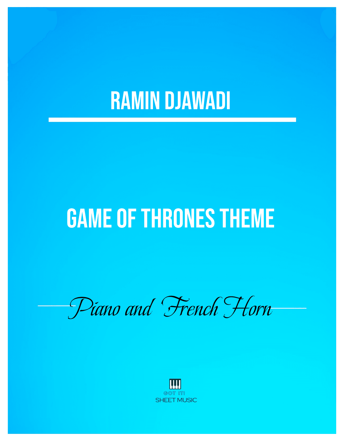 Game Of Thrones (arr. ANDRE LAITANO)