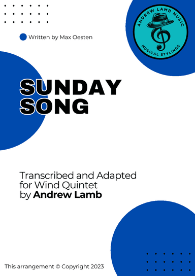 Max Oesten | Sunday Song | for Wind Quintet (arr. Andrew Lamb)