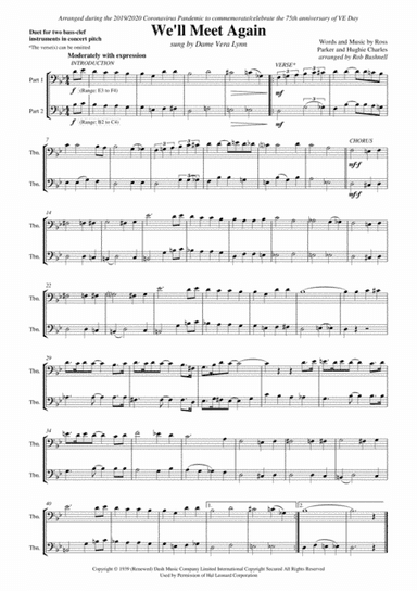 We'll Meet Again (arr. Rob Bushnell)
