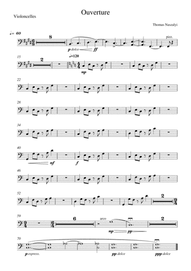 Ouverture/Cello PART