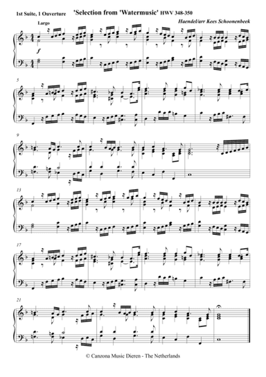 'Watermusic' (arr. Kees Schoonenbeek)
