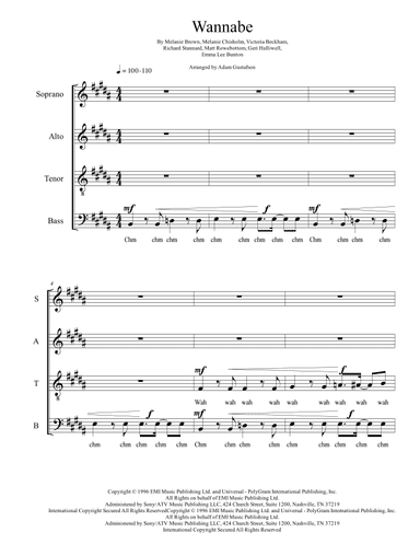 Wannabe (arr. Adam Gustafson)