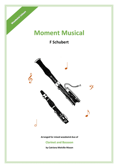 Moment Musical (B-flat clarinet and bassoon duet) (arr. Catriona Melville-Mason)