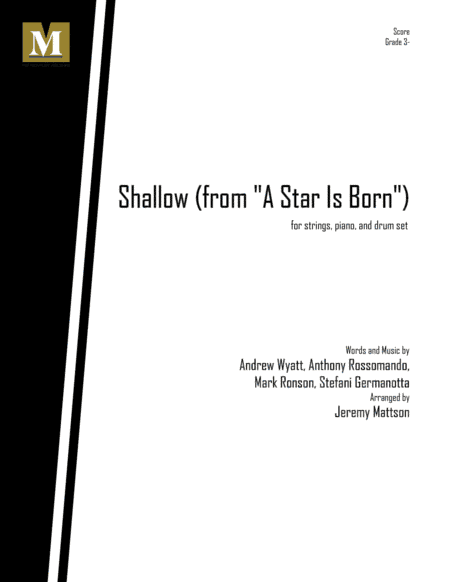 Shallow (arr. Jeremy Mattson)