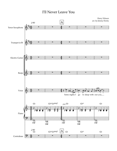 I'll Never Leave You (arr. Jimmy Dority)