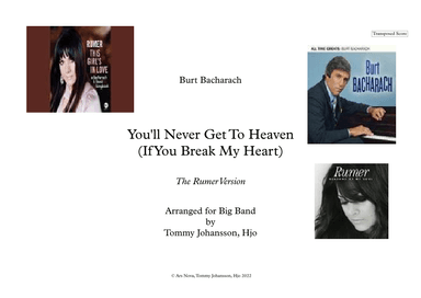 You'll Never Get To Heaven (if You Break My Heart) (arr. Tommy Johansson, Hjo)
