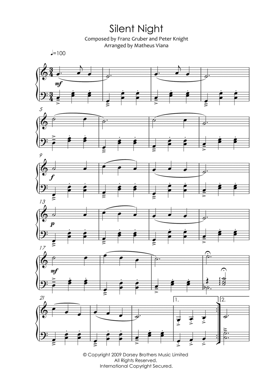 Silent Night (arr. Matheus Viana)