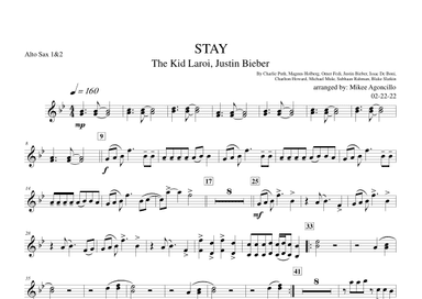 Stay (arr. Mikee Agoncillo)