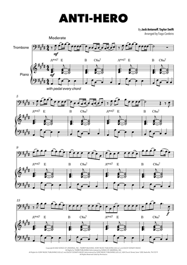 Anti-hero (arr. Tiago Cordeiro)