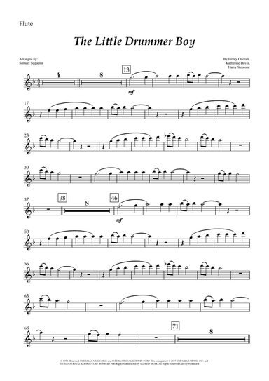 The Little Drummer Boy (arr. Samuel Sequeira)
