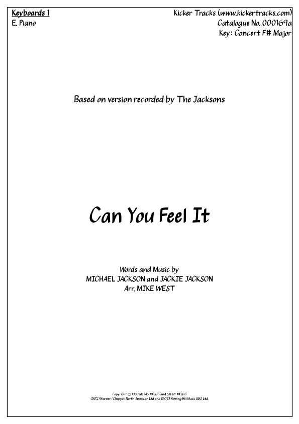 Can You Feel It (arr. Michael Storeton-West)