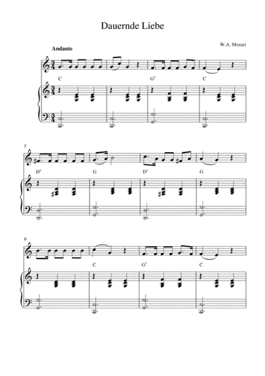 Dauernde Liebe (arr. Kaiserin Rebecca)