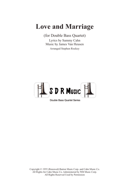 Love And Marriage (arr. Stephen Rockey)