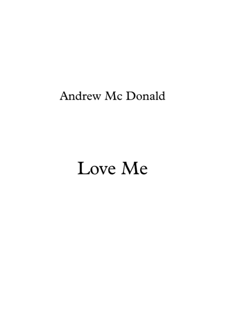 Love Me