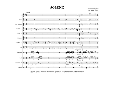 Jolene (arr. Jesse Foutz)