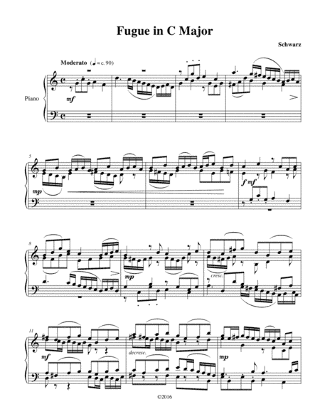 Fugue in C