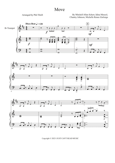 Move (arr. Phil Thrift)